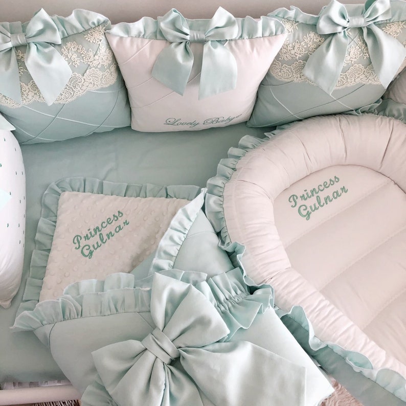 Baby nest Baby blanket set Baby Nest Bed Personalized Etsy