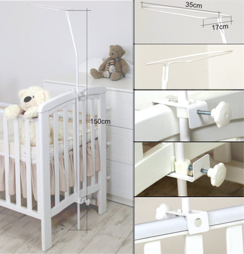 Canopy Holder for Crib Etsy
