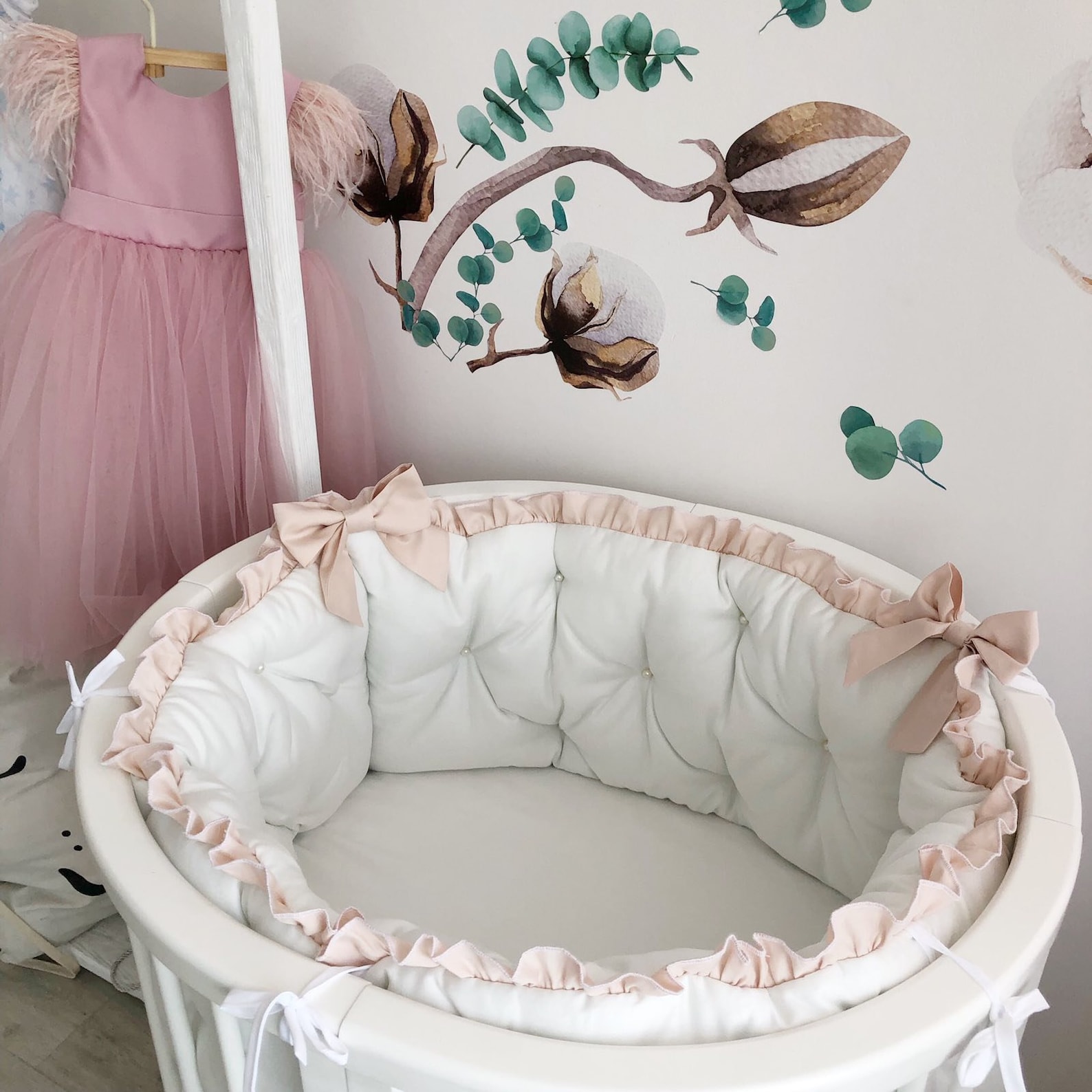 Stokke Sleepi Bedding Stokke Mini Baby girl crib Etsy
