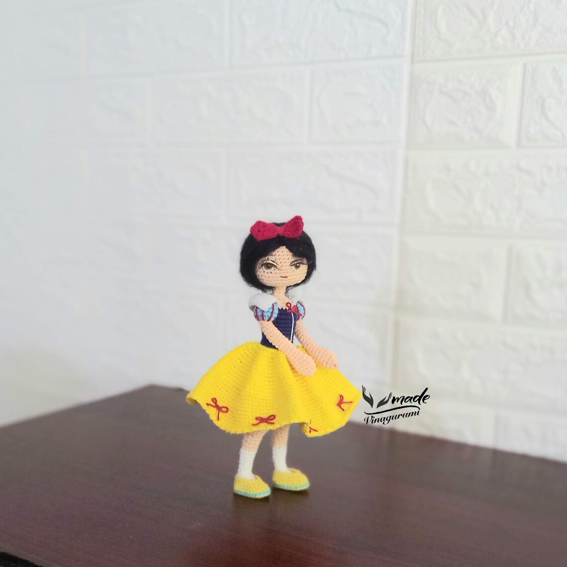 Crochet Snow White Pattern Doll, PDF in English, PATRÓN MUÑECA D2321 - Etsy