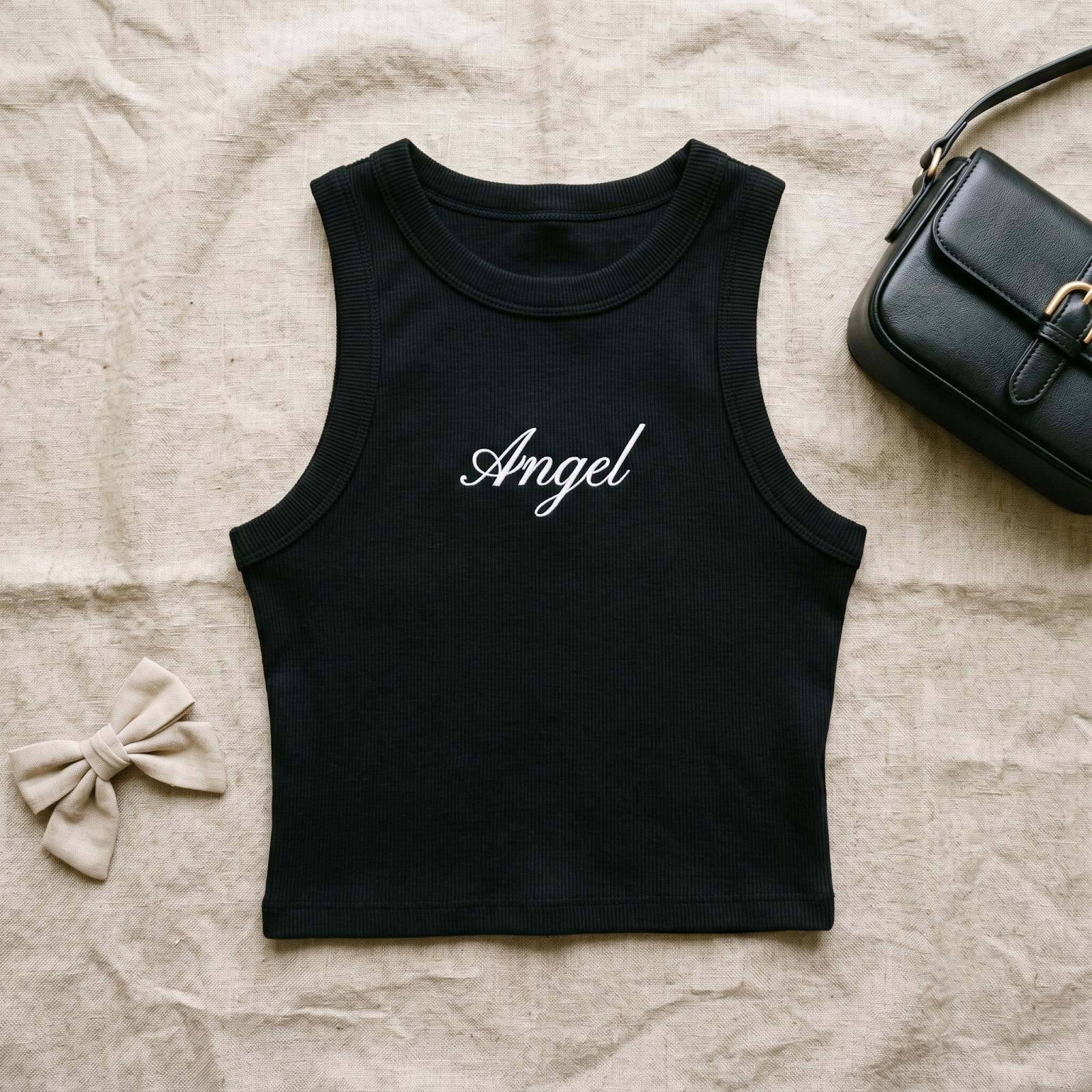 Y2k Tank Top Angel - Etsy
