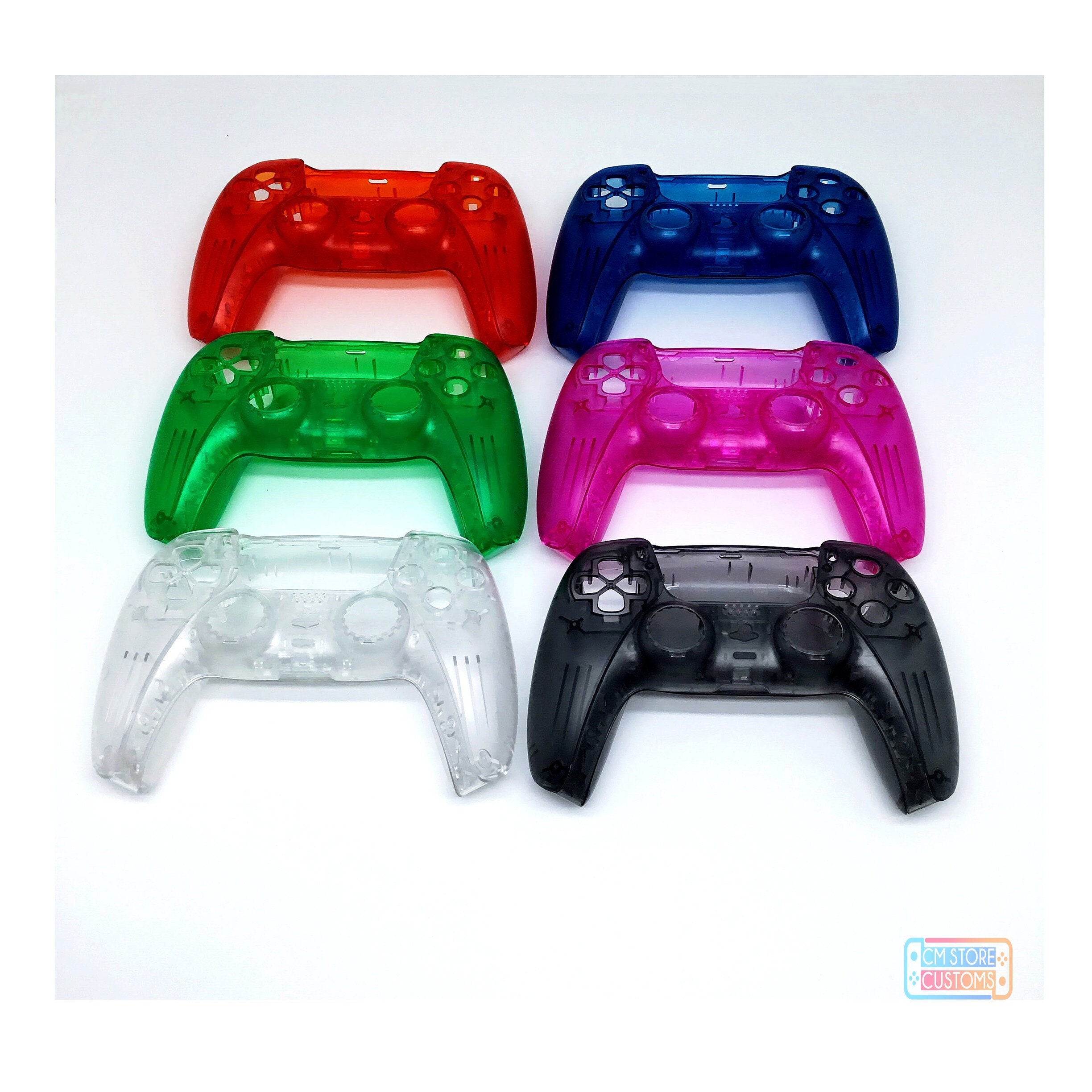 PS5 Dualsense Controller Customization Kit - Blue - Red - Green Primary