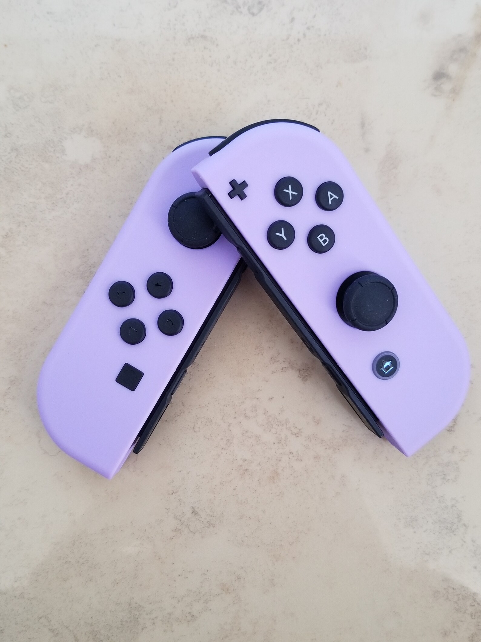 Soft Touch Purple Custom Joy-cons for the Nintendo Switch - Etsy UK