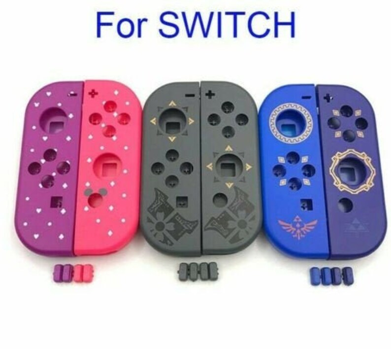 Nintendo Switch Limited/Special Edition JoyCon Shells ONLY Etsy