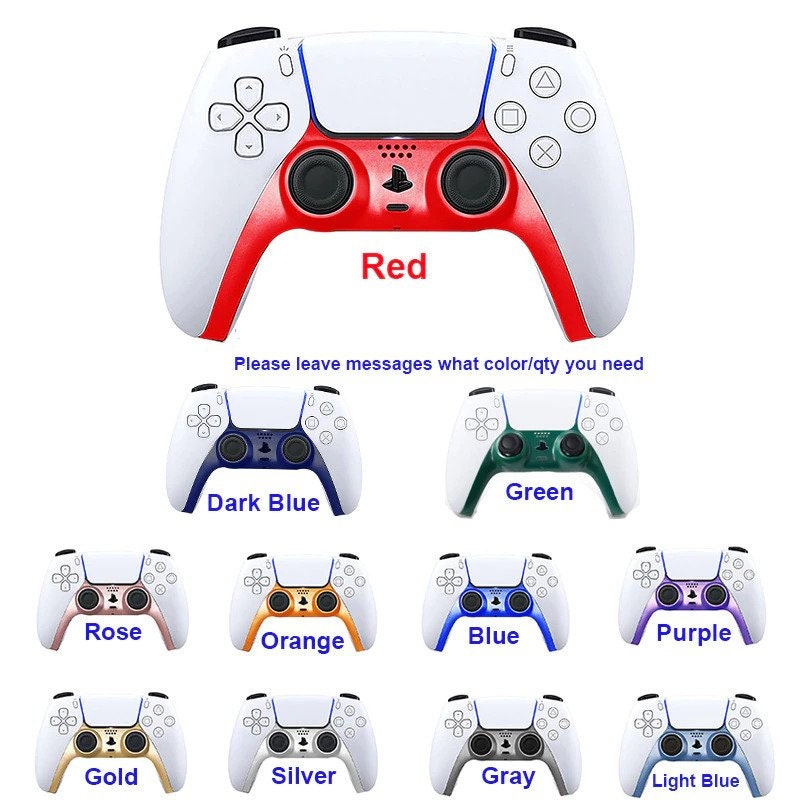 White/golden PS5 PRO Custom UN-MODDED Controller Exclusive 