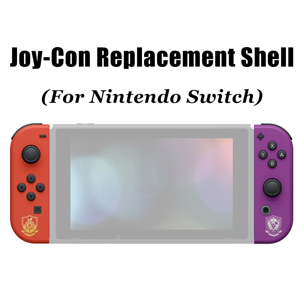 Pokemon Scarlet Violet Edition Replace For Nintendo Switch Joy-Con Housing  Shell