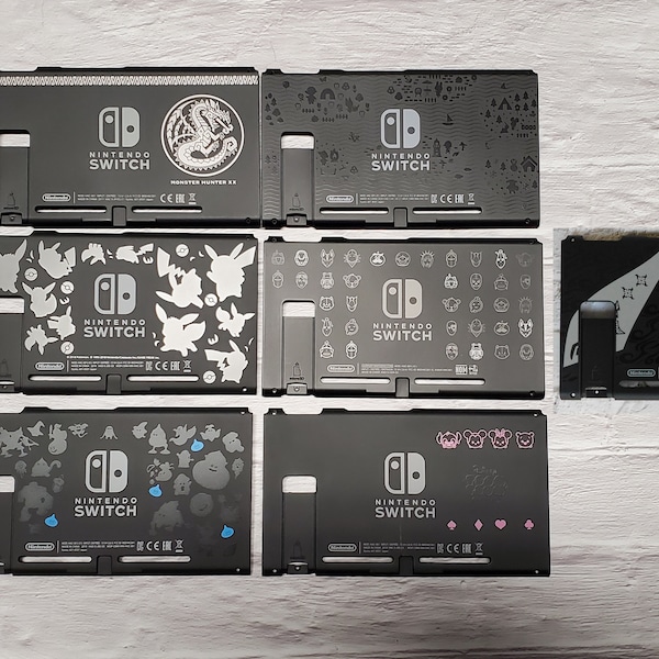 Nintendo Switch Limited/Special Edition Rear Backplates ONLY