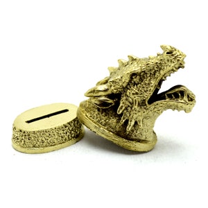 Set &quot; DRACARYS &quot; unique solid bronze finger guard bolster & pommel for custom knife making