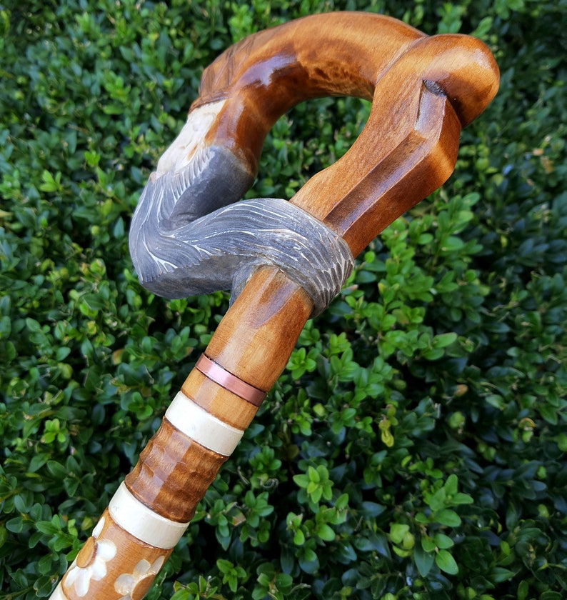 Cane Walking Stick Canes Sticks Reed Staff Wood Wooden Etsy