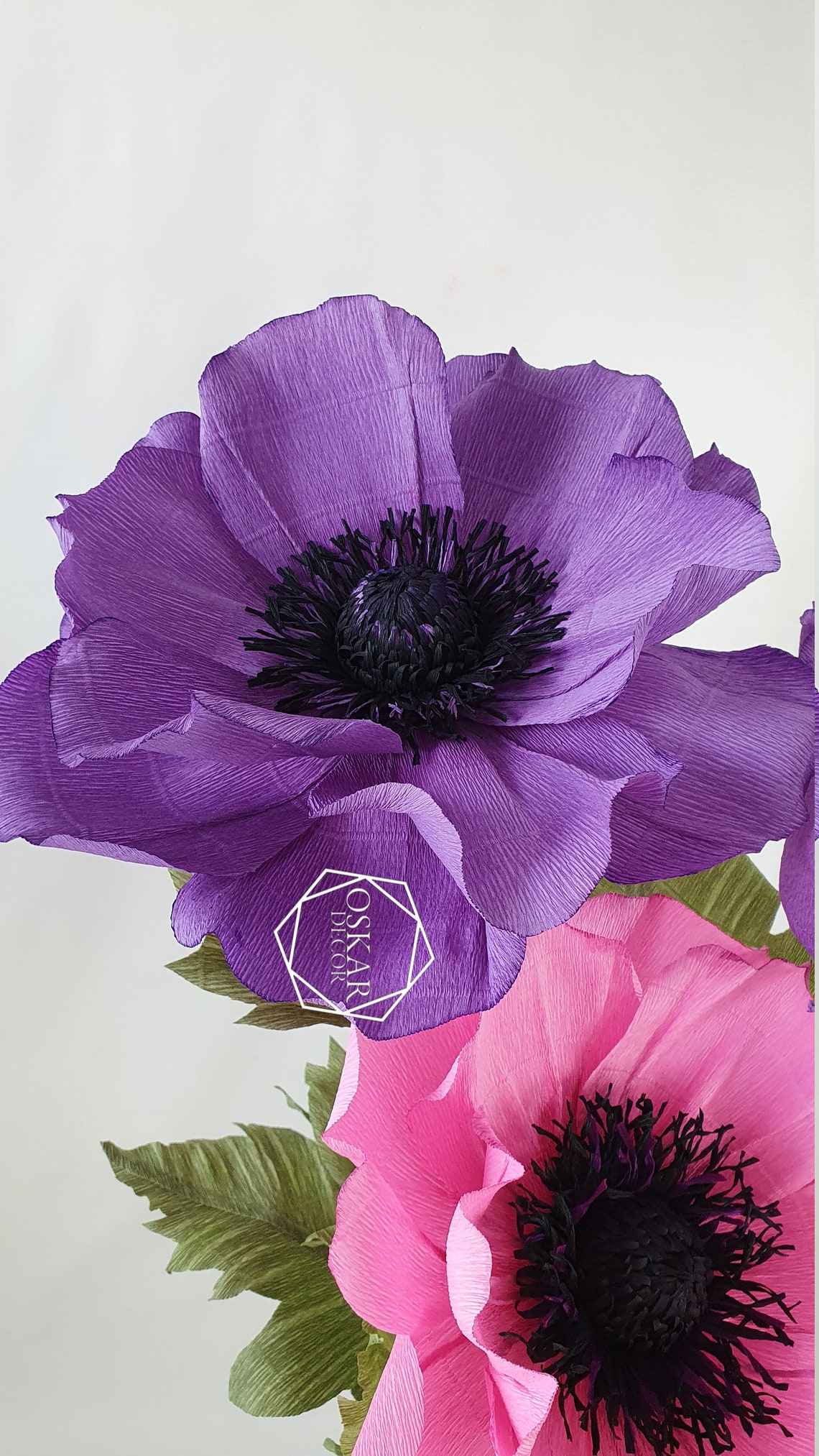 Giant paper poppy large poppy poppy flowers large flowers Etsy