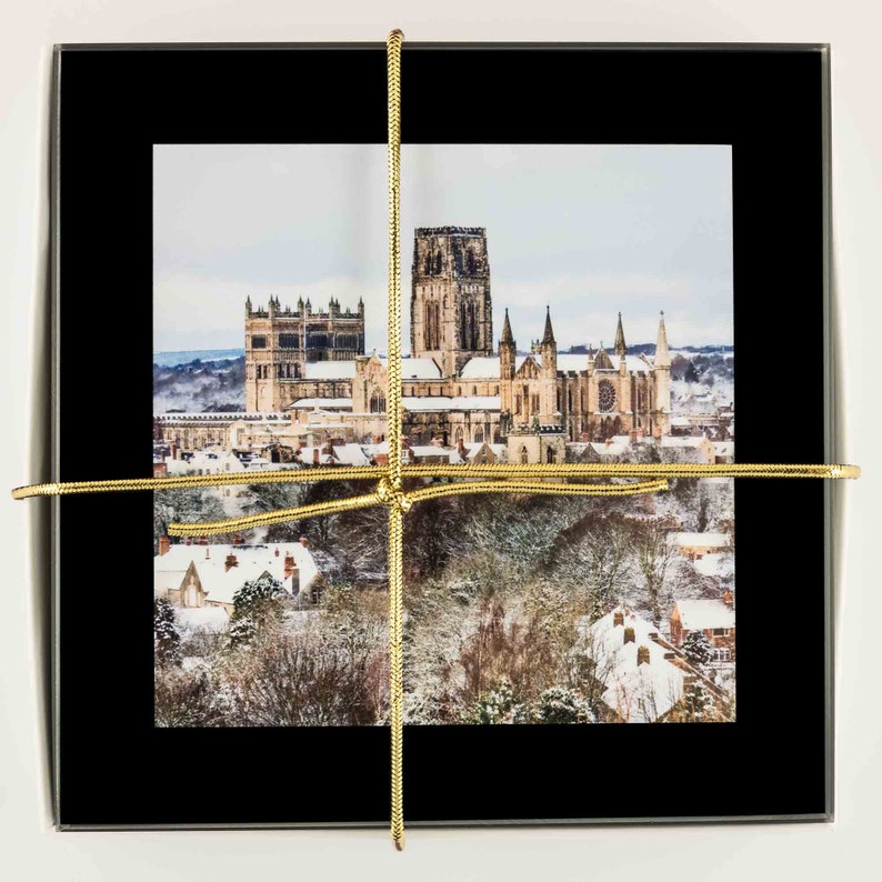 JohnGordonPhotos Durham Snow Scene Coasters - Thumbnail 3