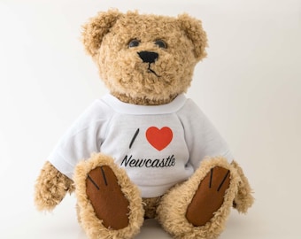 I Love Newcastle Teddy Bear