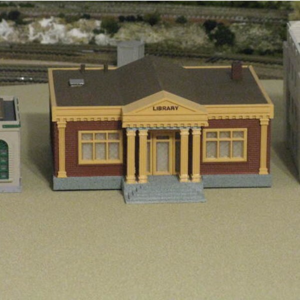 Ho Scale Church Building Etsy