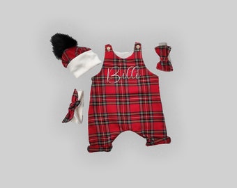 Tartan baby onesie Clearance