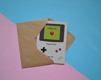 Carte D Anniversaire Geek Etsy Carte D Anniversaire Geek Etsy