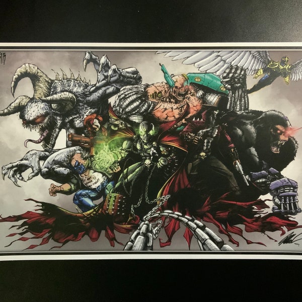 Spawn - 11”x17” signed print