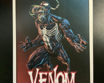 Venom - 11”x17” signed print