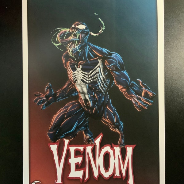 Venom - 11”x17” signed print