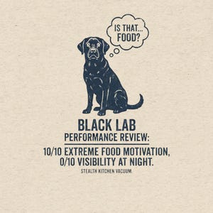 Funny Black Lab Shirt, Black Dog Owner Gift, Black Labrador T-Shirt, Funny Dog Mom Tee, Stealth Dog Humor, Dog Dad Gift, Pet Lover Graphic