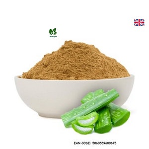 Organic Aloe Vera Powder-100% Aloe Barbadensis Skin Care Hair Care Acne Scar Treatment Rejuvenating  Cosmetic grade