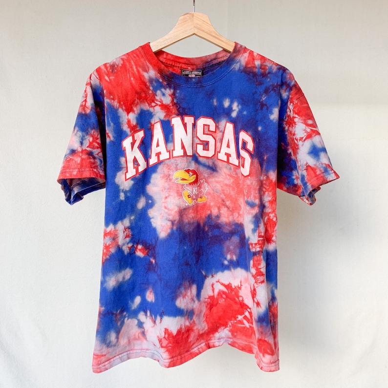 Tie Dye Kansas Jayhawks T-Shirt