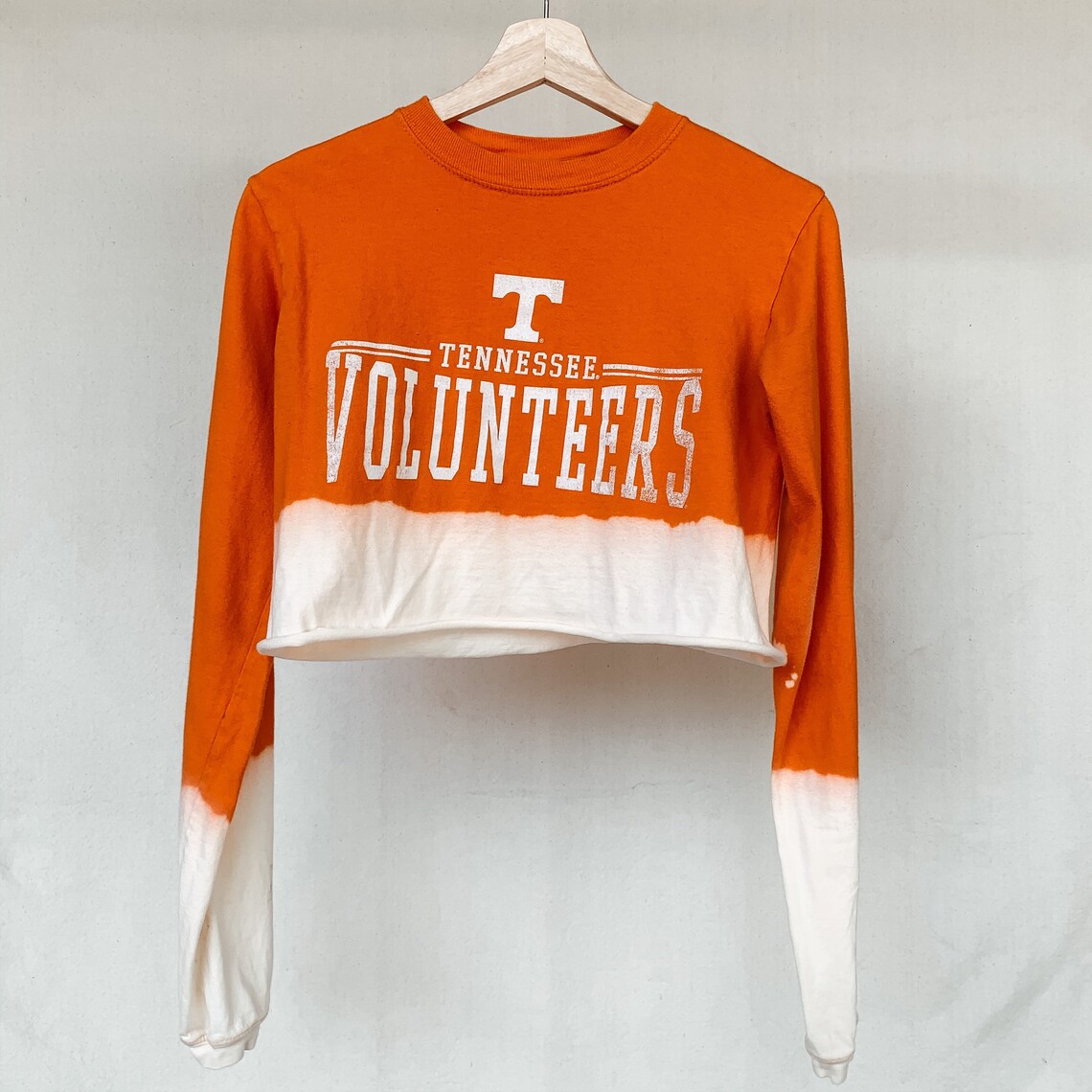 Bleached Vintage Tennessee Volunteers Long Sleeve T-shirt | Etsy