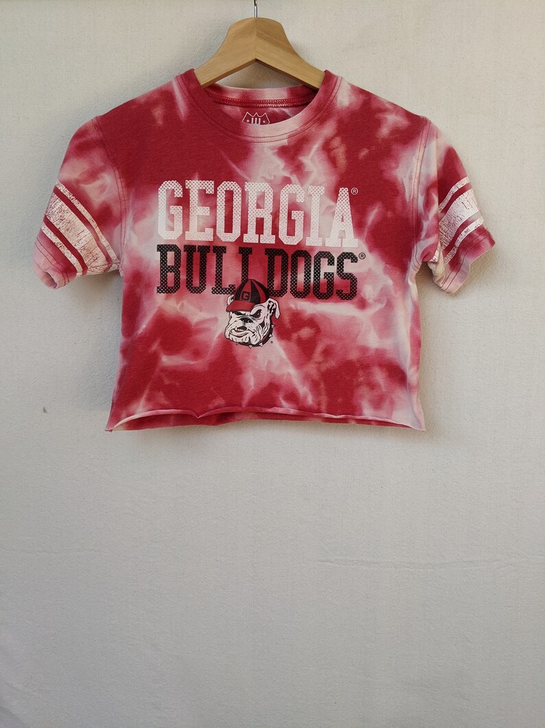 Tie Dye UGA Bulldogs T-shirt | Etsy