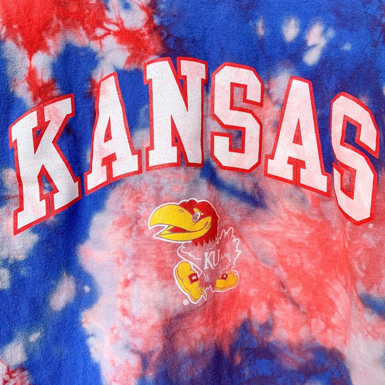 Tie Dye Kansas Jayhawks T-Shirt