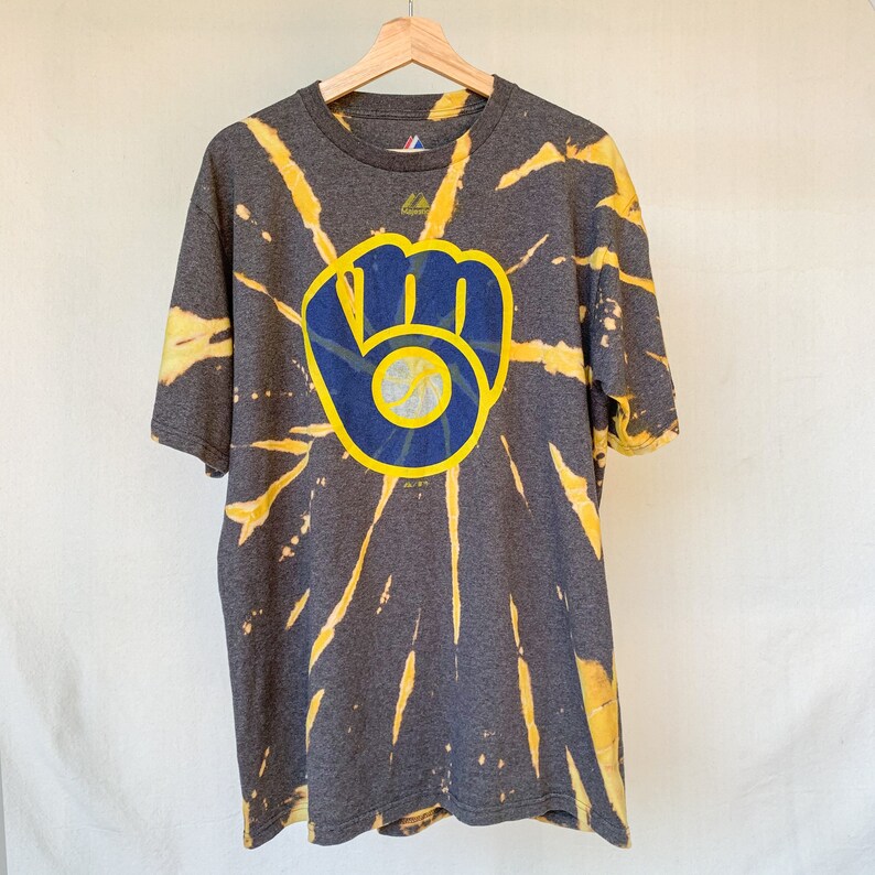 Tie Dye Milwaukee Brewers Baseball T-Shirt