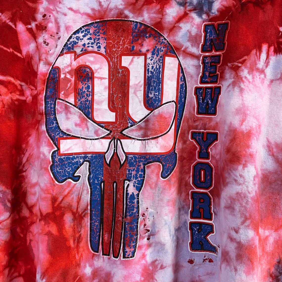 Tie Dye New York Giants Football T-Shirt | Etsy