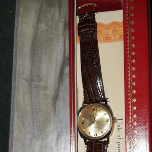 vintage Jerome Piquot 18k RGP antike Herren Armbanduhr 1921