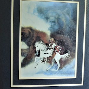 Bev Doolittle Two Bears Of Blackfeet (CONTACT SELLER Before Purchasing ) 18 x 22