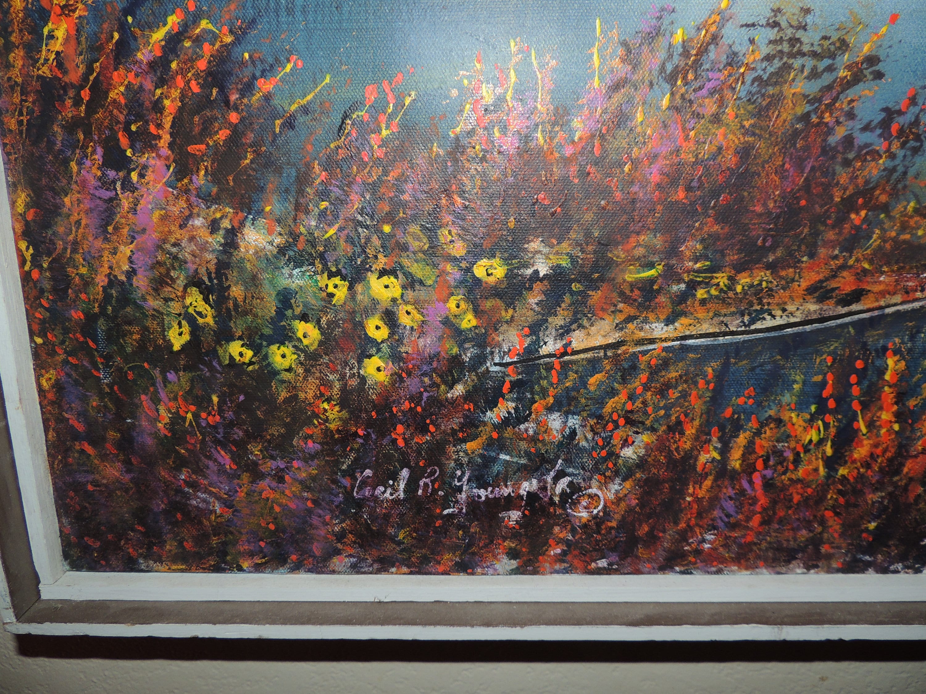 Original Cecil R Young JR. Oil Painting. - Etsy