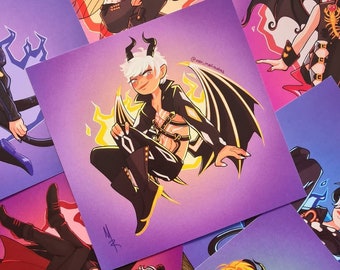 Obey Me! - Demon Brothers Prints