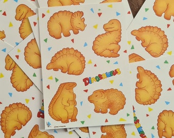 Galletas Dinosaurios (prints and stickers)