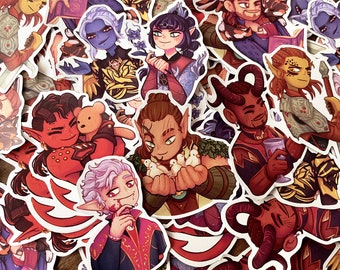 BG3 Companion Stickers