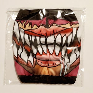Mascarilla antipolvo de Mileena / Mascarilla facial / Mortal Kombat / Cosplay / Adulto / Subzero / Reutilizable / Lavable / Para hombres y mujeres / Hanzo Scorpion Kitana imagen 6