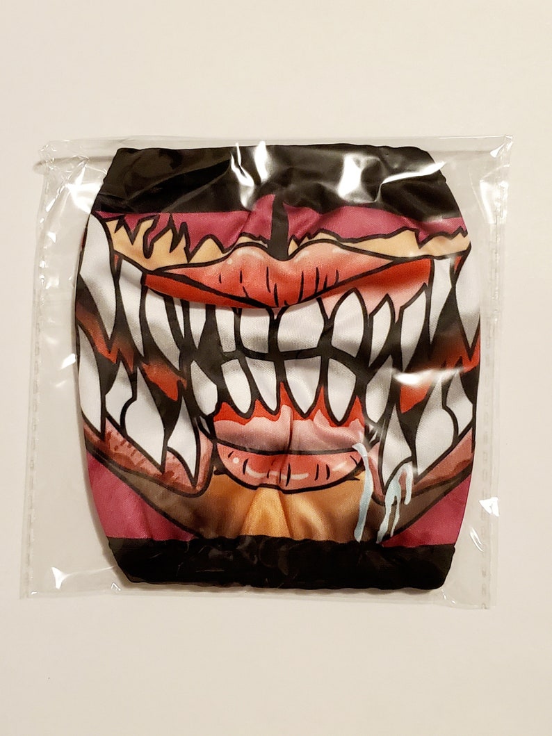 Mascarilla antipolvo de Mileena / Mascarilla facial / Mortal Kombat / Cosplay / Adulto / Subzero / Reutilizable / Lavable / Para hombres y mujeres / Hanzo Scorpion Kitana imagen 6