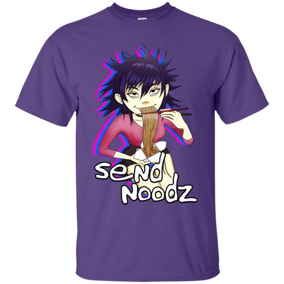 Gorillaz Noodle Send Noodz Shirt Gorillaz hip hop Etsy