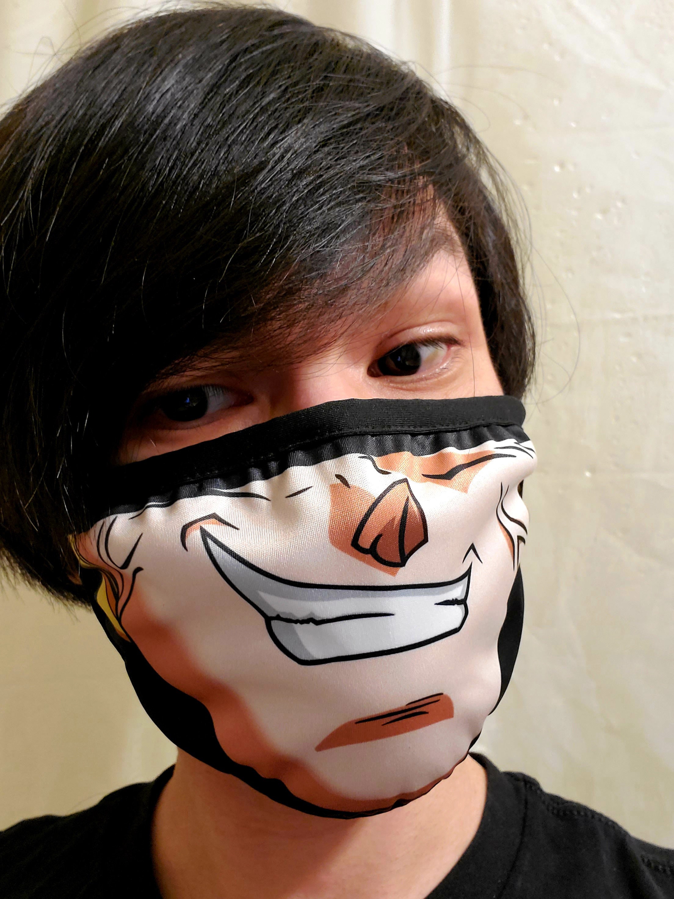 Buy Vegeta Face Dust Mask Face Mask Goku Dragon Manga Online in India  Etsy