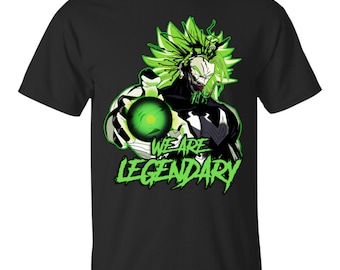 Broly Venom We Are Legendary Shirt | dbz | T-Shirt | Venom | spiderman | dragon ball | dragon ball z shirt | dragonball | Saiyan | broly dbz