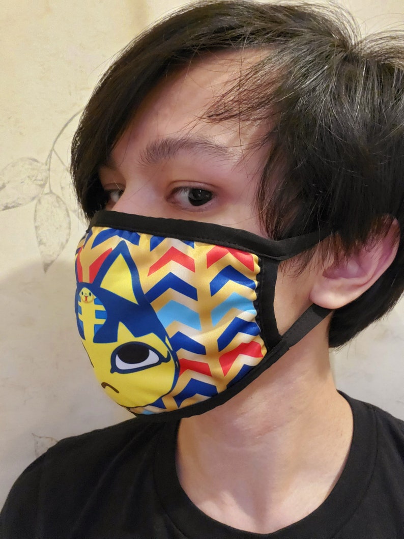 Ankha Face Mask FaceMask animal crossing cosplay adult Etsy