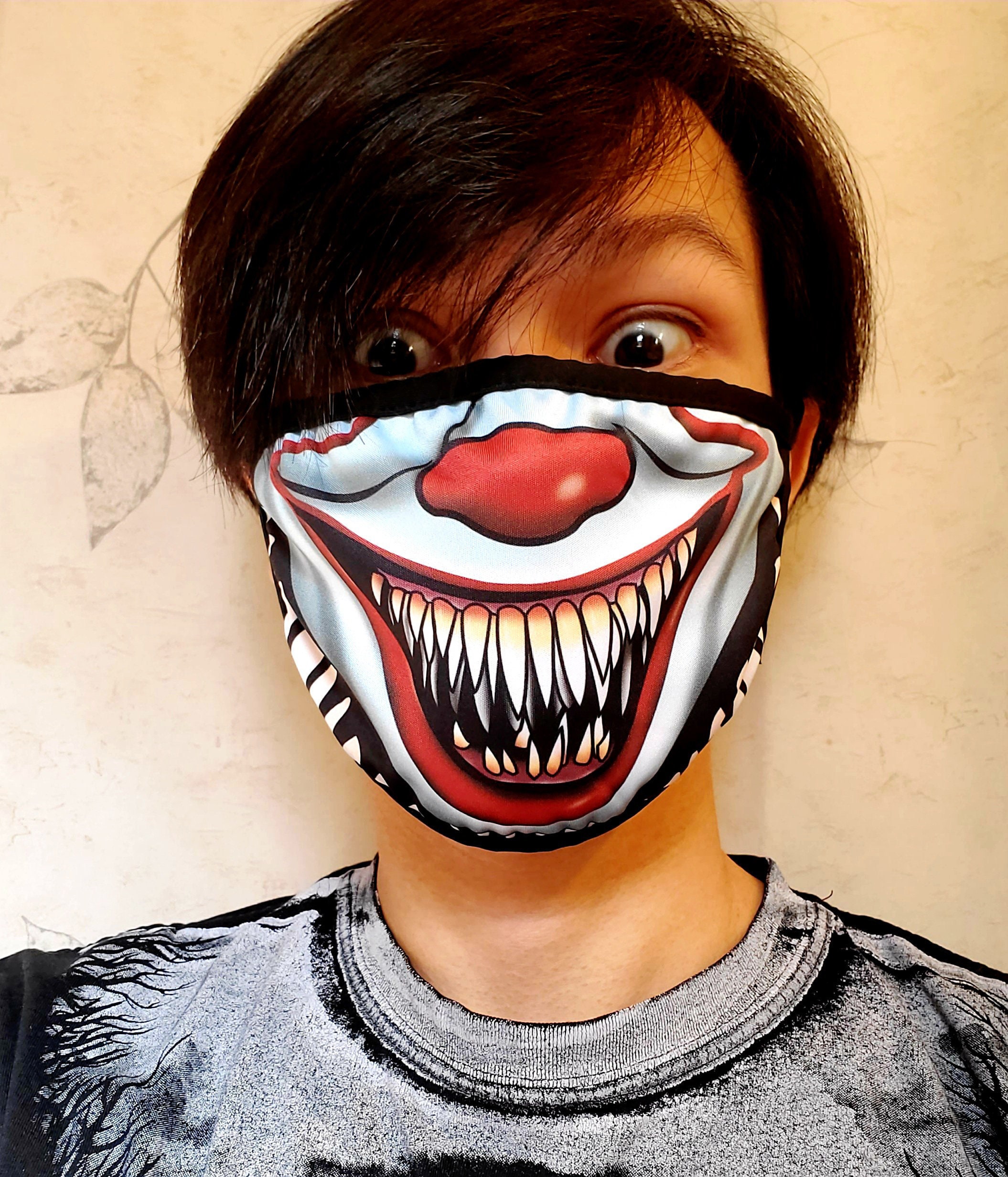 Pennywise Face Mask IT Clown Facemask -