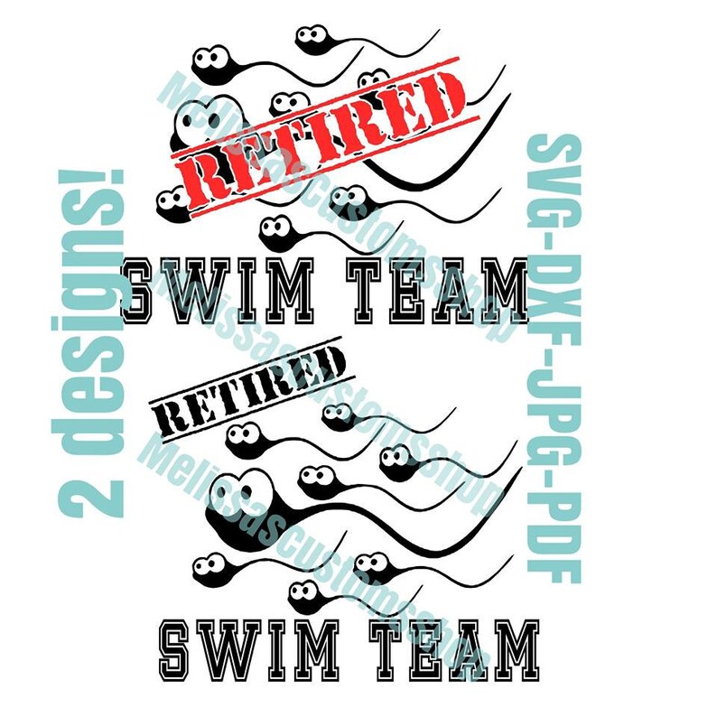 swim team svg