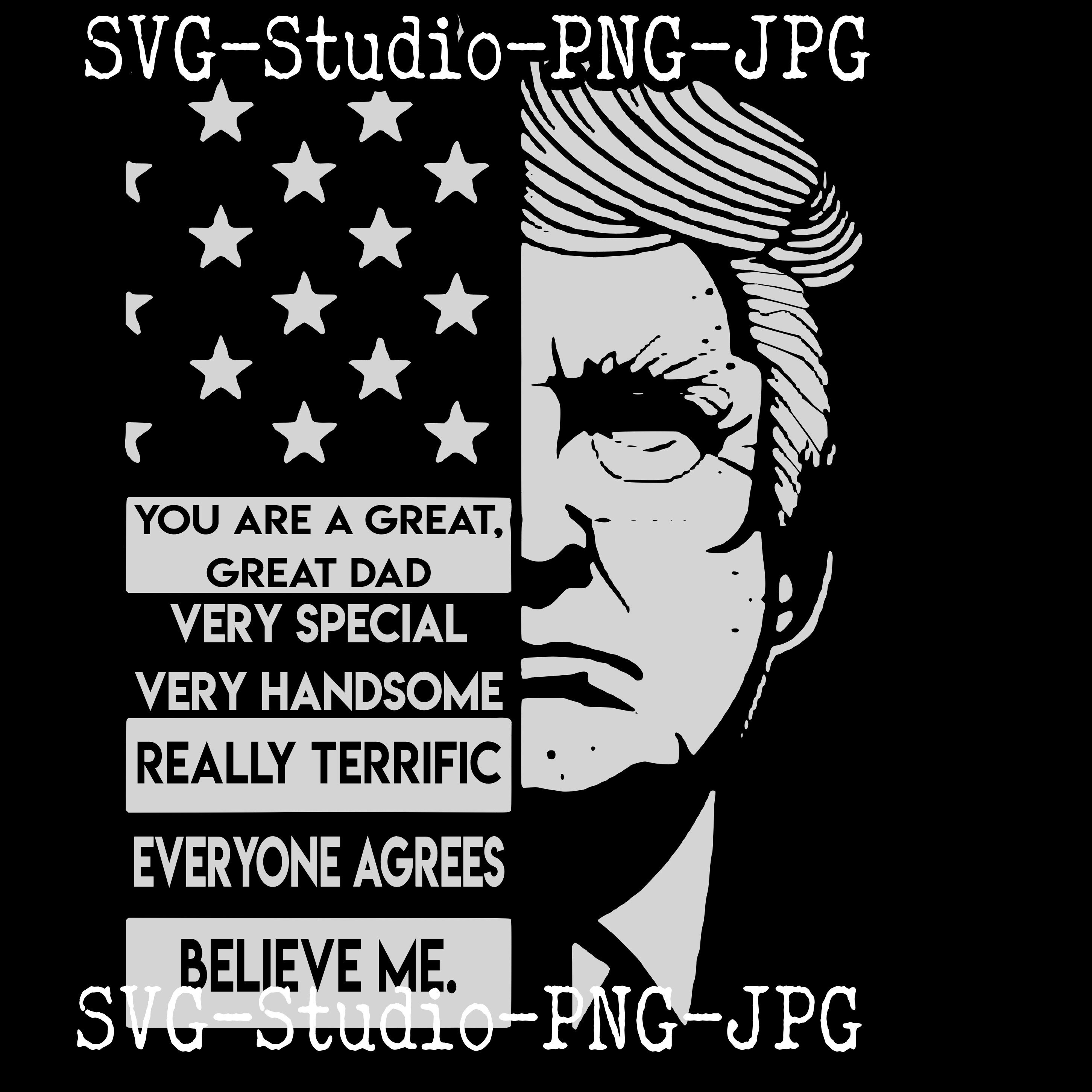 Download Trump Funny Fathers Day Svg Studio Png Jpg Shirt Vector File Etsy
