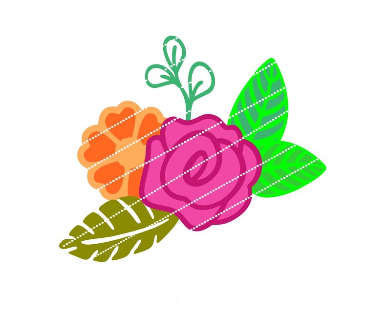 Download Designer Svg Cut File Floral Accent Embellishment Flower 1 Svg Digital File For Scrapbooking Card Making Stationery Papercraft