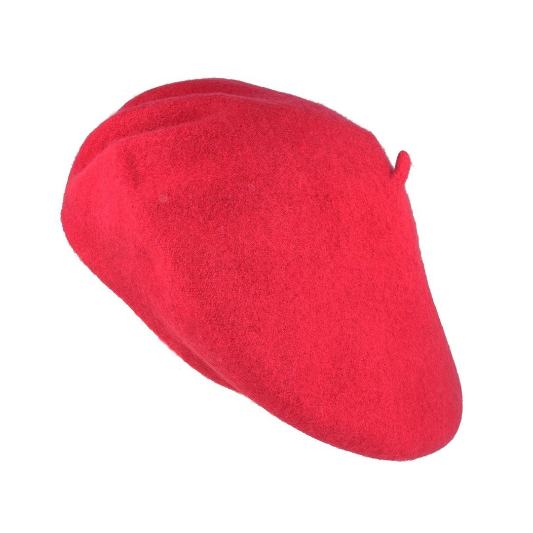 Handmade Plain Cute Ladies French Beret Supreme Quality Wool Etsy