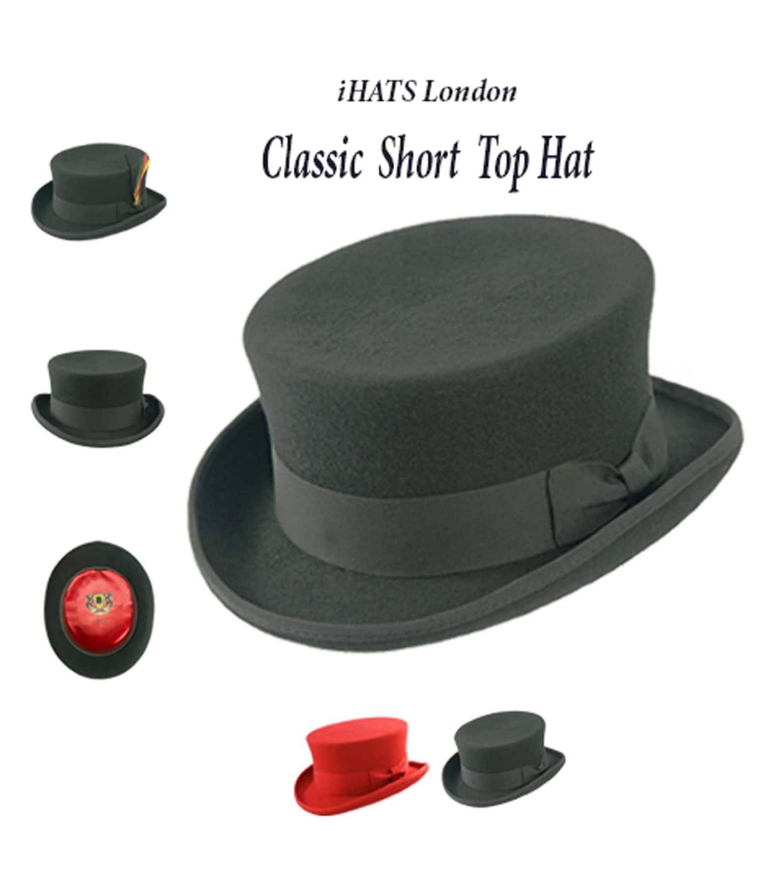 Short Top Hat Unisex 100 Wool Quality Felt Dressage Junior Etsy