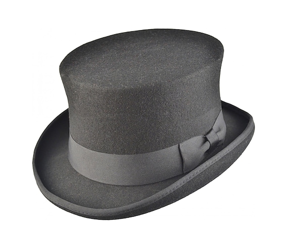 Quality unisex 100/% felt Junior Top Hat dressage steampunk style iHatsLondon UK