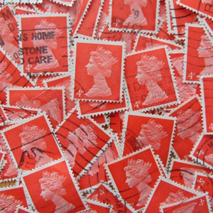 20 czerwonych znaczków - 4d | Lucky Dip | Lucky Bag | Grab Bag | Snail Mail | Scrapbooking | Dzienniki | Sztuka | Walentynki